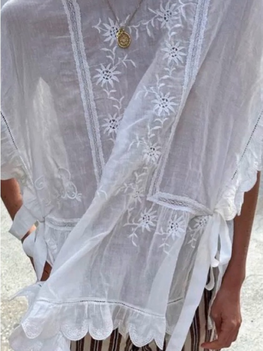 ISO seeking this white voile top